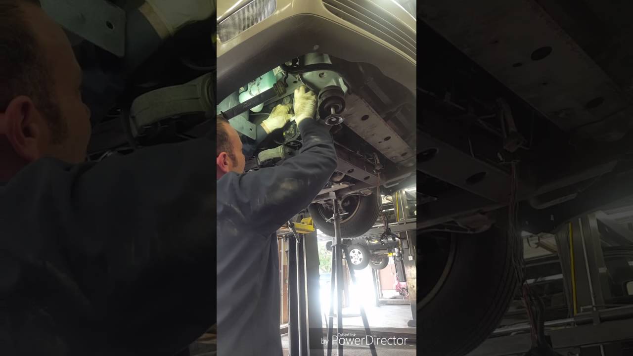 2000-2005 Cadillac Deville remove and install alternator