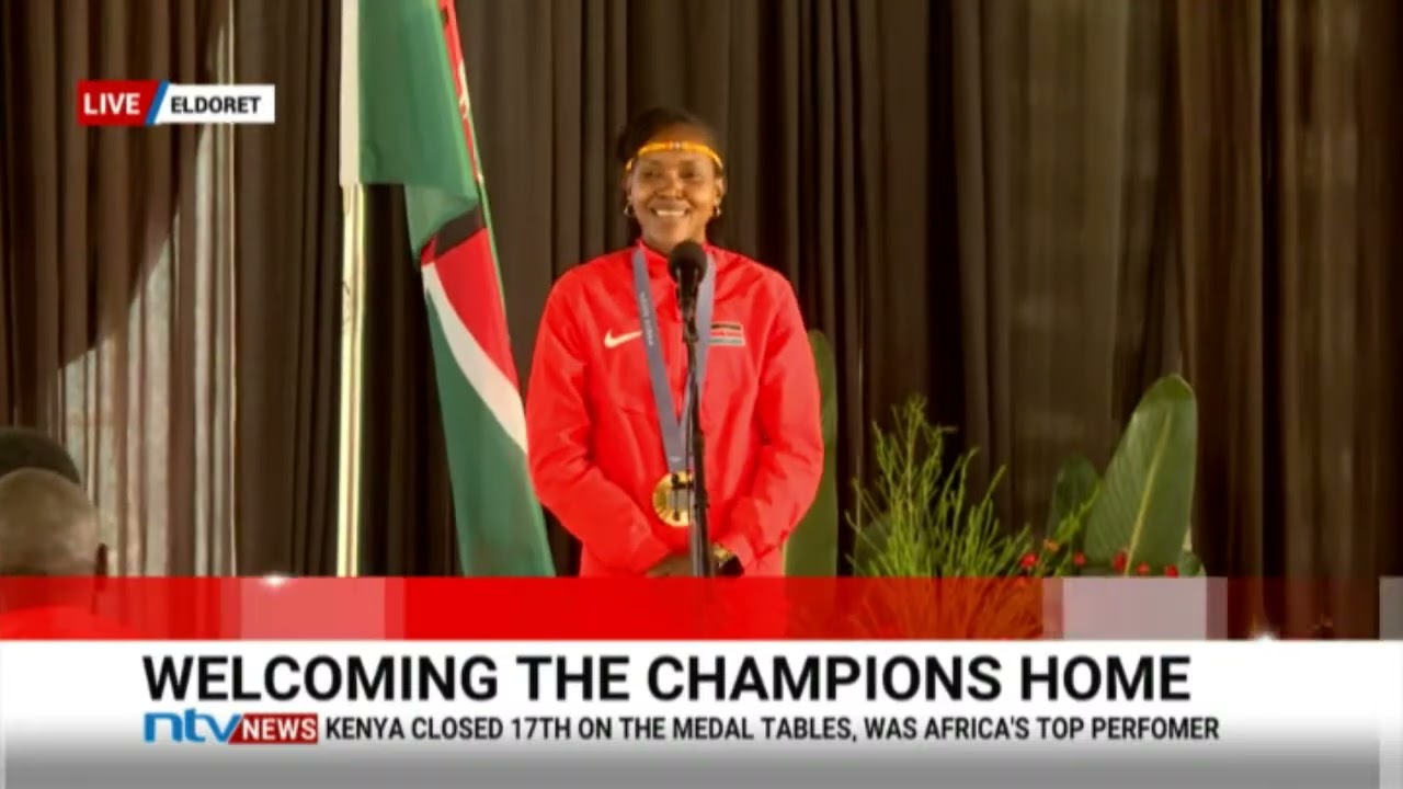 President Ruto hosts the Kenya Olympic Team at Eldoret State Lodge