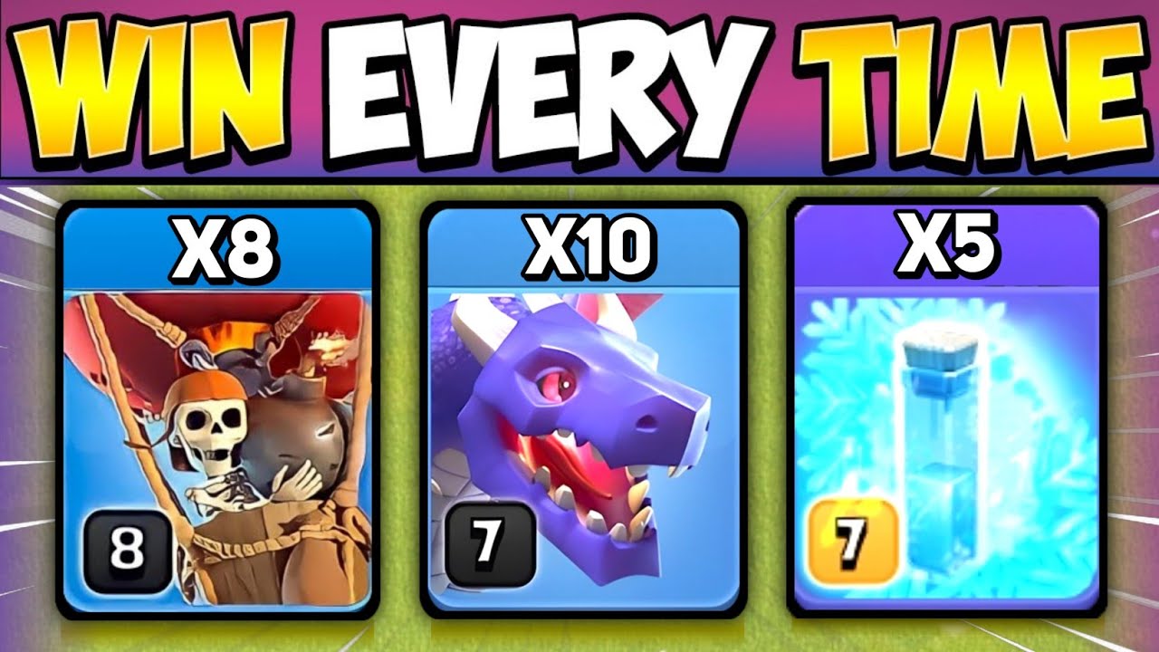 TH12 Dragon Attack Strategy | Best TH12 Air Attack Strategy 2026 (Clash of Clans)