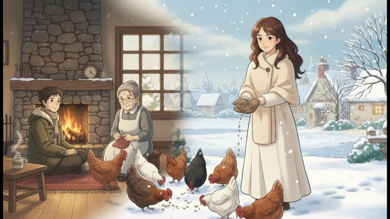 A Peaceful Winter at the Cottage ❄️🏡 | Ghibli-Inspired Story ✨
