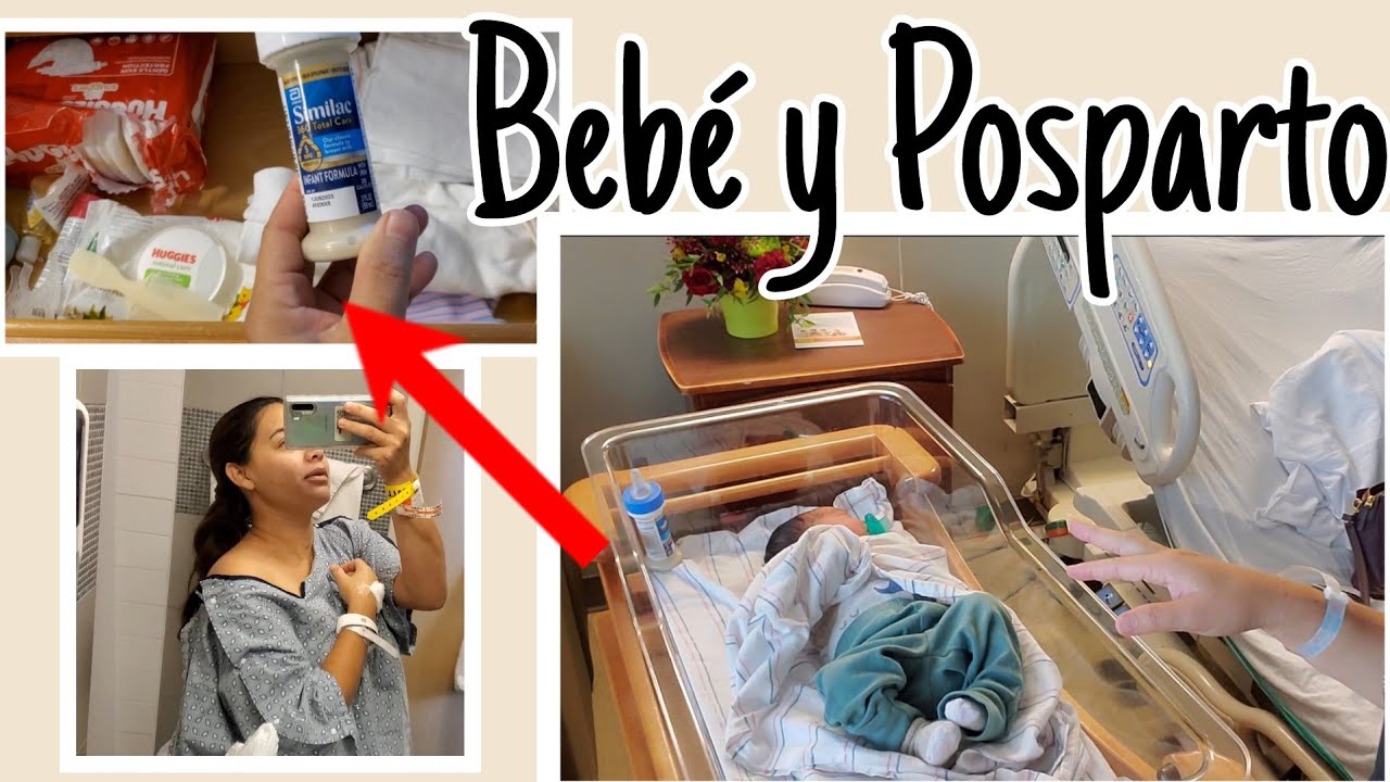 QUE TE DAN EN EL HOSPITAL DESPUES DEL PARTO 🇺🇲🤔👩&zwj;🍼