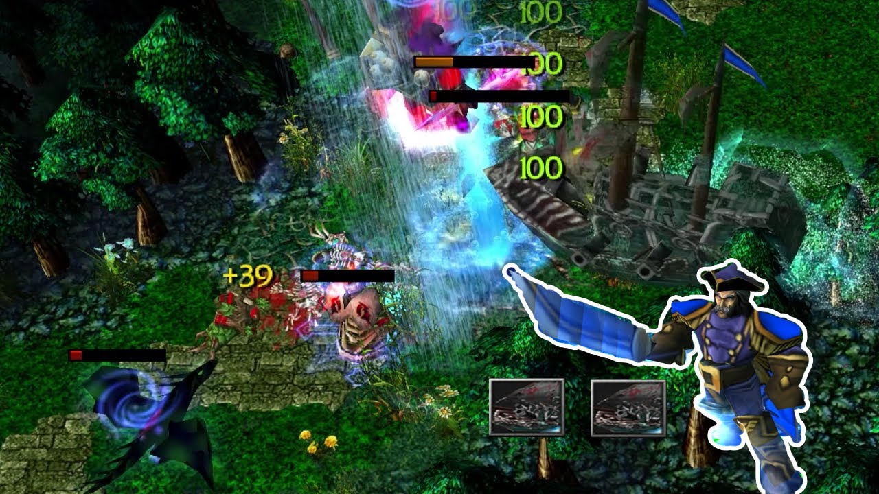 DOTA KUNKKA DOUBLE SHIP WITH REFRESHER! (HOLY DAMAGE!!)