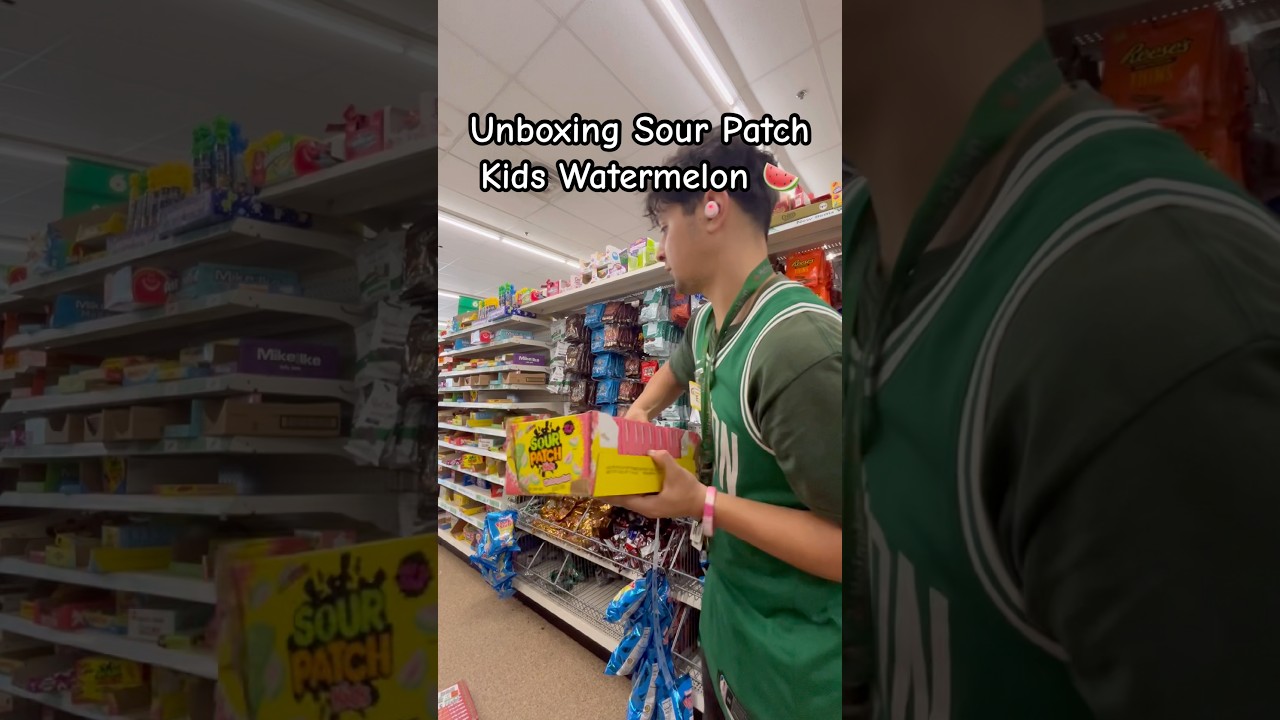 Unboxing Sour Patch Kids Watermelon 🍉