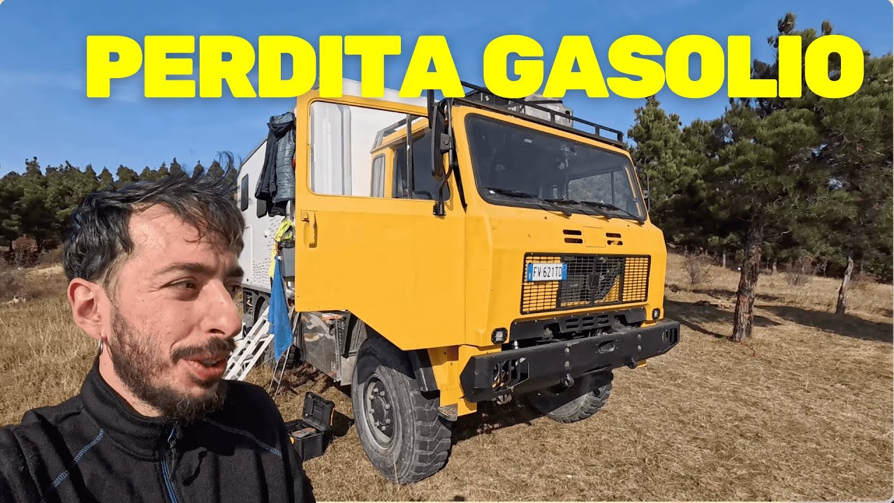 ABBIAMO UNA PERDITA DI GASOLIO AL CAMPER 😰 DIAMOCI DA FARE!