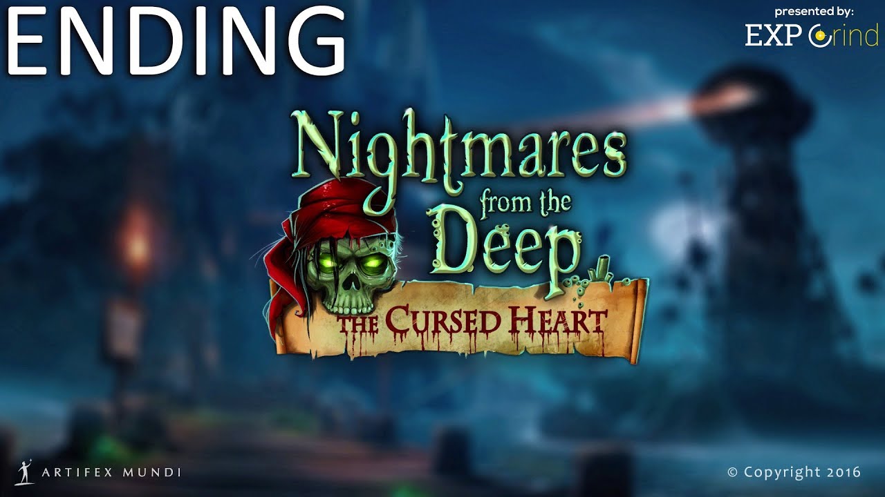 Nightmares from the Deep: The Cursed Heart GAMEPLAY Ending - Hidden Object Game Walkthrough PS4