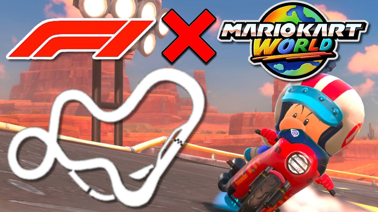 Mario Bros. Circuit Became a Formula 1 Track in Mario Kart World