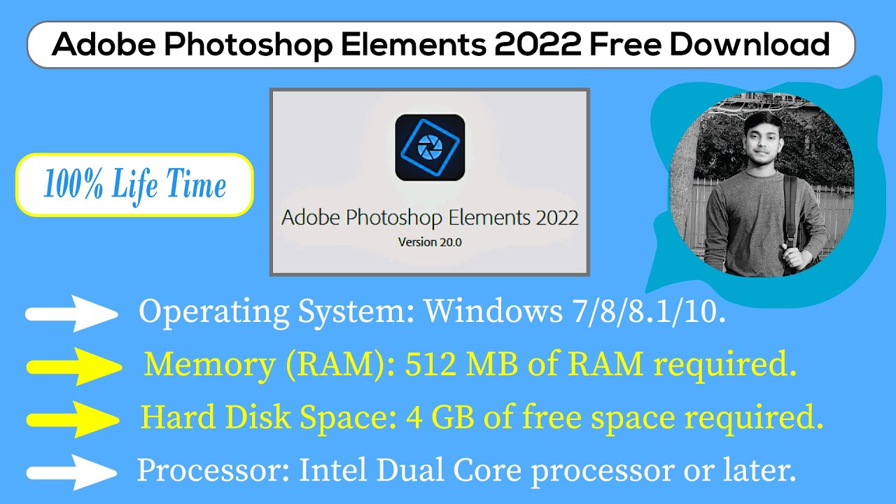 How to Download and Install Adobe Photoshop Elements CC 2022 Full Version, Free Download Lifetime .