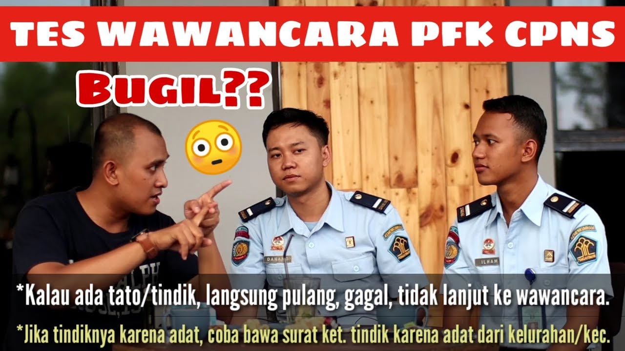Pertanyaan Tes Wawancara Pengamatan Fisik dan Keterampilan CPNS Penjaga Tahanan Kemenkumham