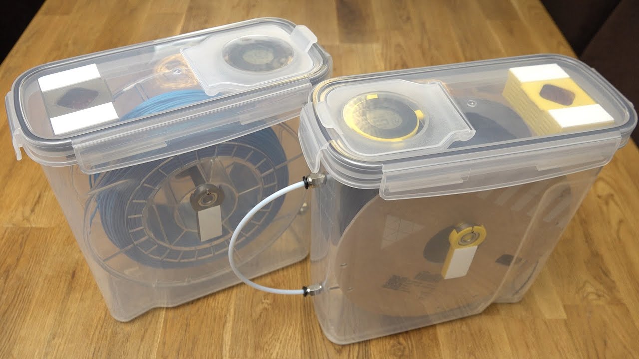 Filament Box selber bauen schnell und einfach - Tipps und Tricks - Trilab3D - DeltiQ2Plus