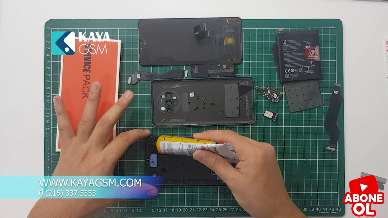 KADIK&Ouml;Y - ONE PLUS 7T EKRAN DEĞİŞİMİ NASIL YAPILIR - KAYA GSM #oneplus7t