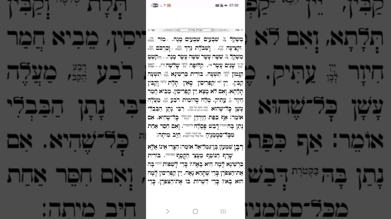 קווה אל ה' ופיטום הקטורת בתפילת שחרית בסיום התפילה 