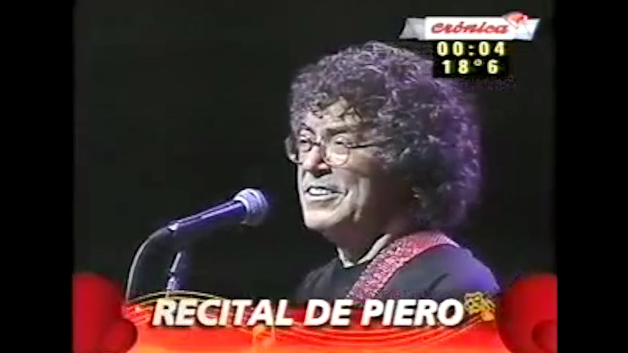 Piero - Teatro Ópera - 𝟐𝟎𝟎𝟕 (𝐋𝐚 𝐯𝐮𝐞𝐥𝐭𝐚 𝐝𝐞 𝐏𝐢𝐞𝐫𝐨) 𝐂𝐎𝐍𝐂𝐈𝐄𝐑𝐓𝐎 𝐂𝐎𝐌𝐏𝐋𝐄𝐓𝐎