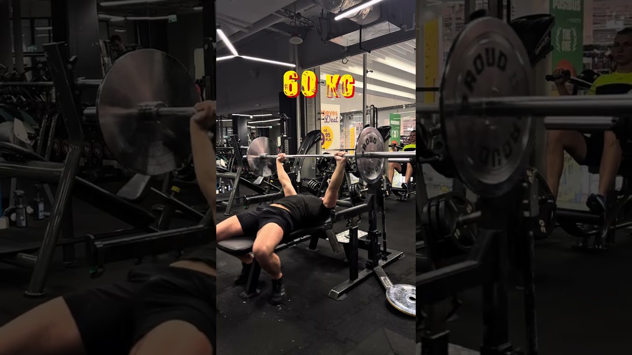 Здесь куют метал, кач груди, жим лежа #sports #old #gym #качалка