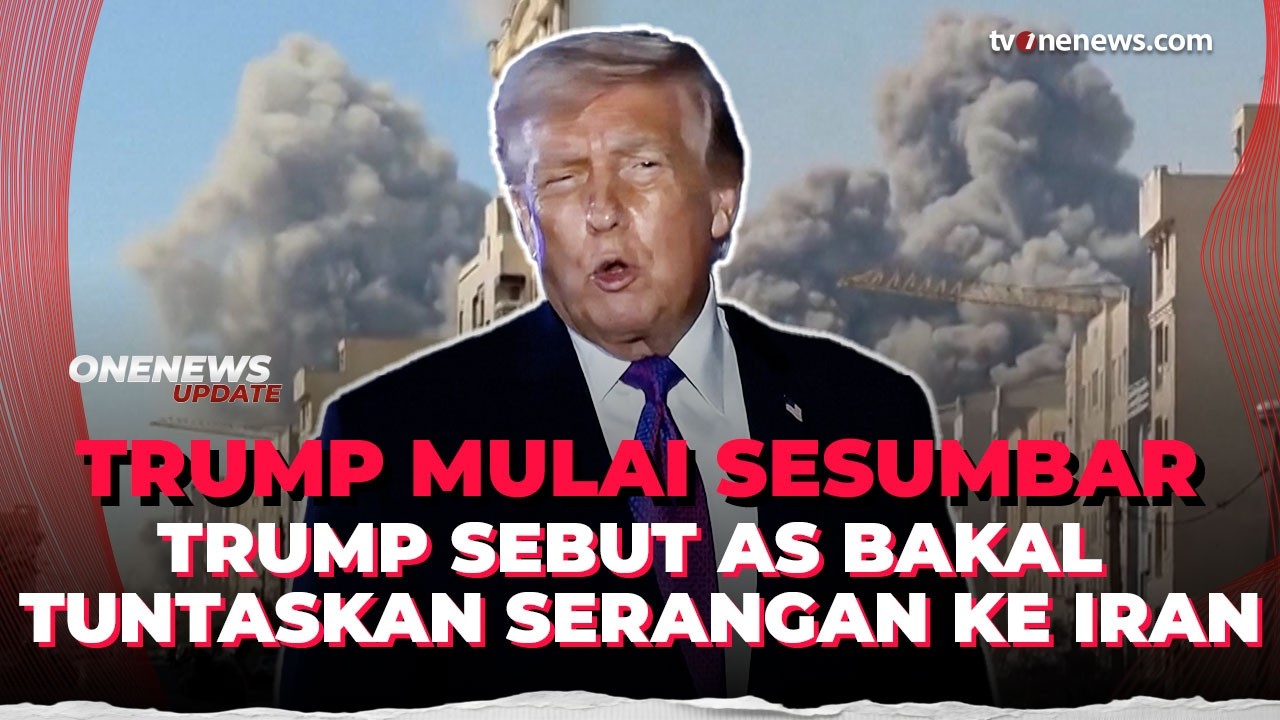 Sesumbar! Trump Katakan Kalau Iran Sudah Hancur Lebur | OneNews Update