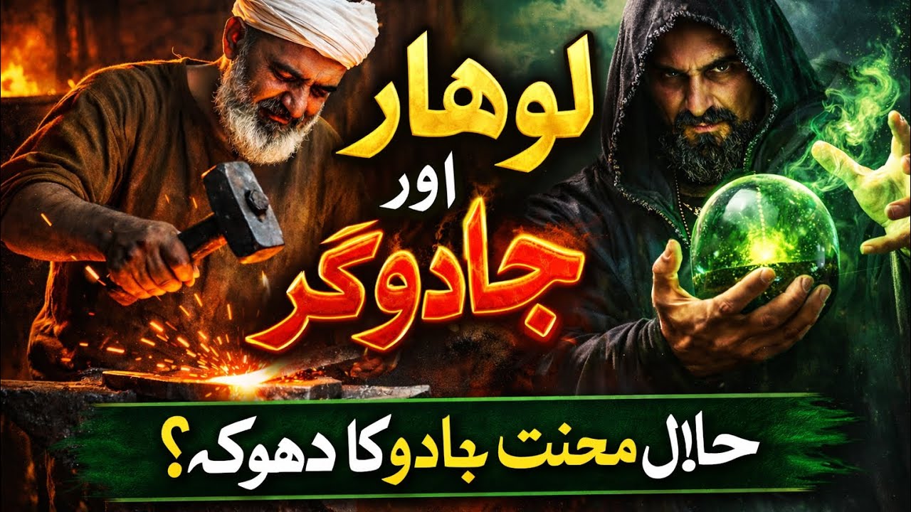 )لوہار اور جادوگر | سچائی کی جیت | دل ہلا دینے والی سبق آموز اسلامی کہانی/ Heart Touching Urdu Story