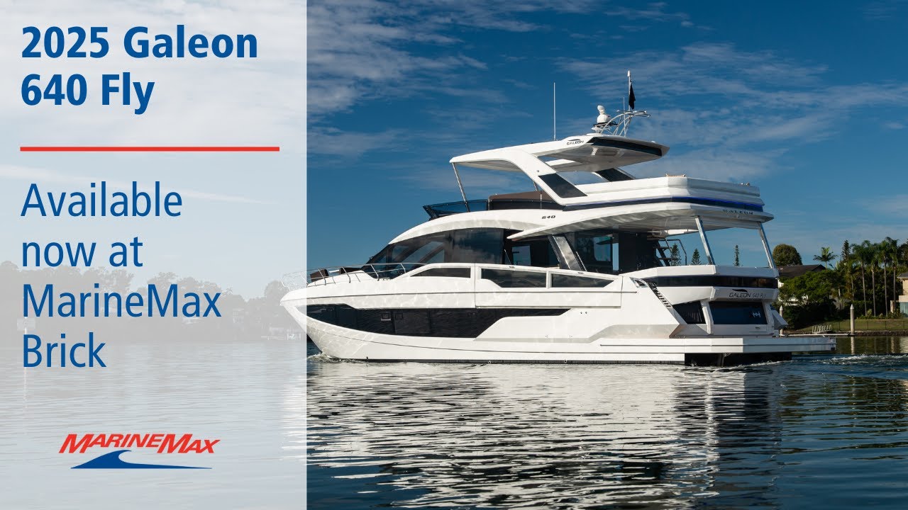 2025 Galeon 640 FLY for sale at MarineMax Brick, NJ