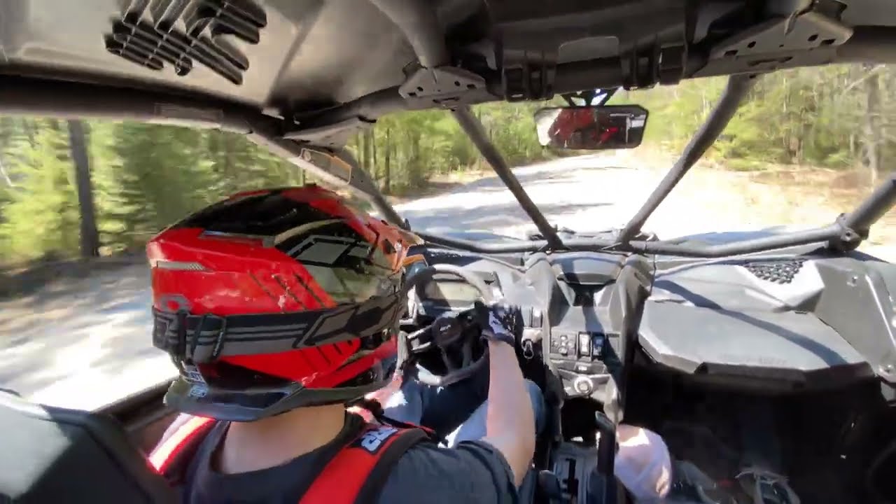 Can-am X3 Trail Ride (in car view)
