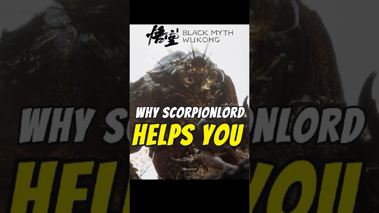 WHY Scorpionlord JOINS the Duskveil BOSS Fight in Black Myth: Wukong 🙉🦂🐓 #blackmythwukong