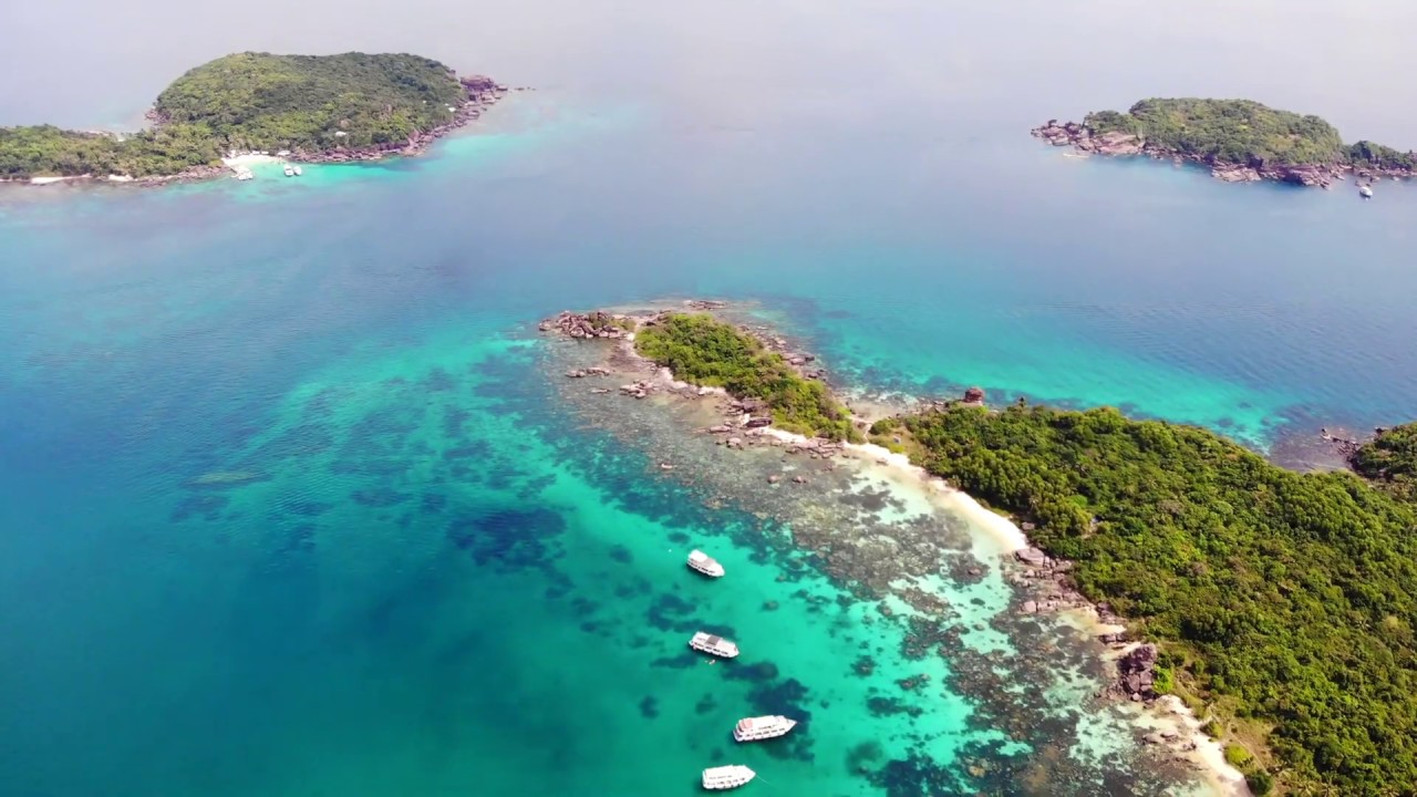 Phu Quoc Island Drone footage (H&igrave;nh ảnh Flycam đảo Ph&uacute; Quốc ) | 4K Drone Footage