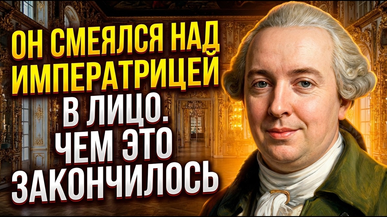 ФОНВИЗИН: ЕКАТЕРИНА ХОТЕЛА ЕГО УБИТЬ! СТРАШНАЯ ПРАВДА 230 ЛЕТ СПУСТЯ