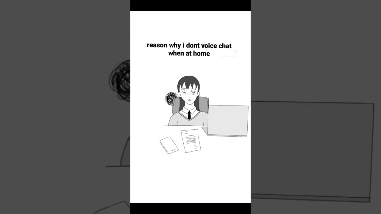I Can't Video Call When I'M At Home...#FunnySketches #WebcomicCharacters #webcomics