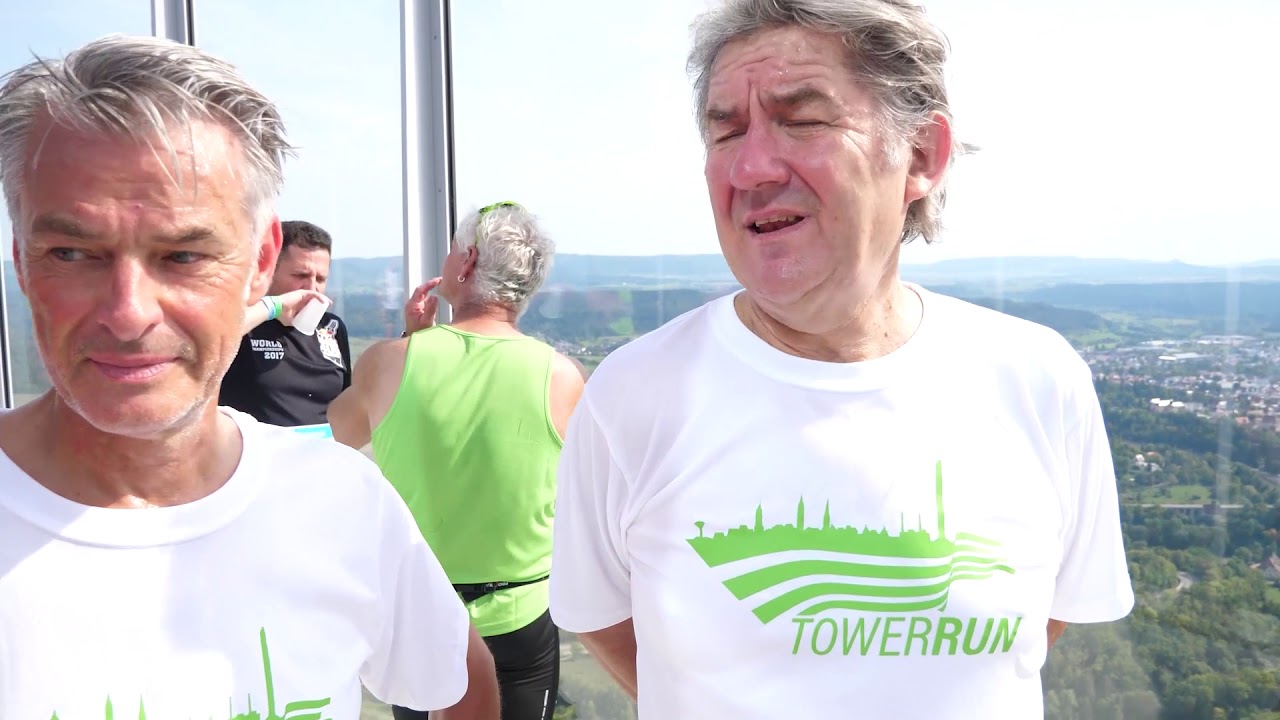 Towerrun in Rottweil verlangt Teilnehmern alles ab