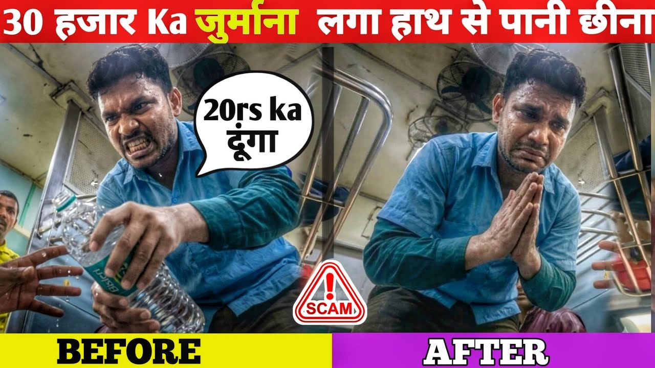 Train Vendor ne Zabardasti ₹20 Liye | Paani Overcharge Ka Sach