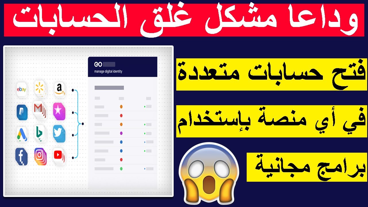 multilogin حصريا فتح حسابات متعددة في أي منصة مجانا مع تفادي إغلاقها