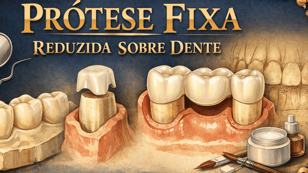 PRÓTESE FIXA REDUZIDA NO EXOCAD - NO ESTILO AADP