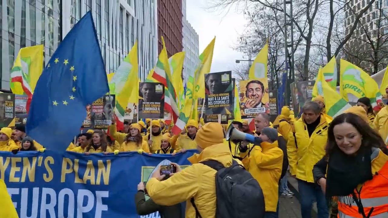 Coldiretti Liguria in mobilitazione a Bruxelles