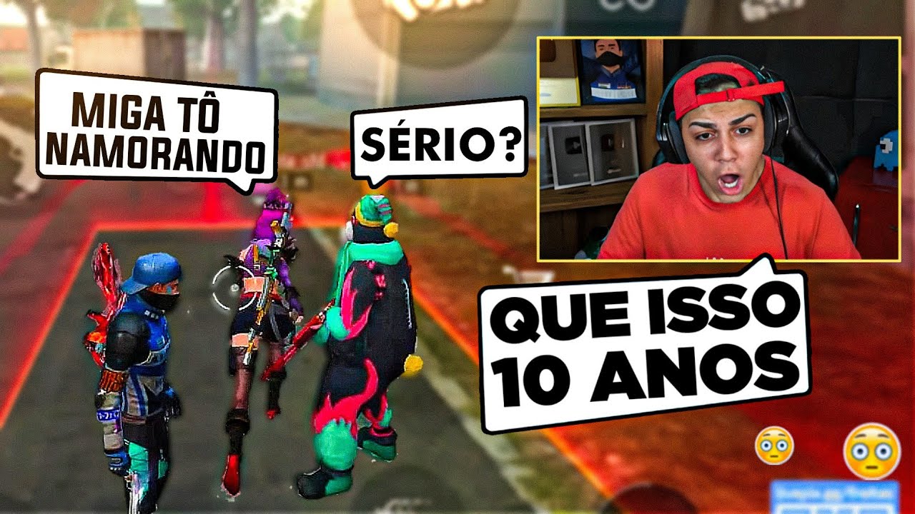 FREITAS PEGOU DUAS *CRIANÇAS* no flagra FALANDO DO SEU NAMORADO NO CALL  - DO FREE FIRE