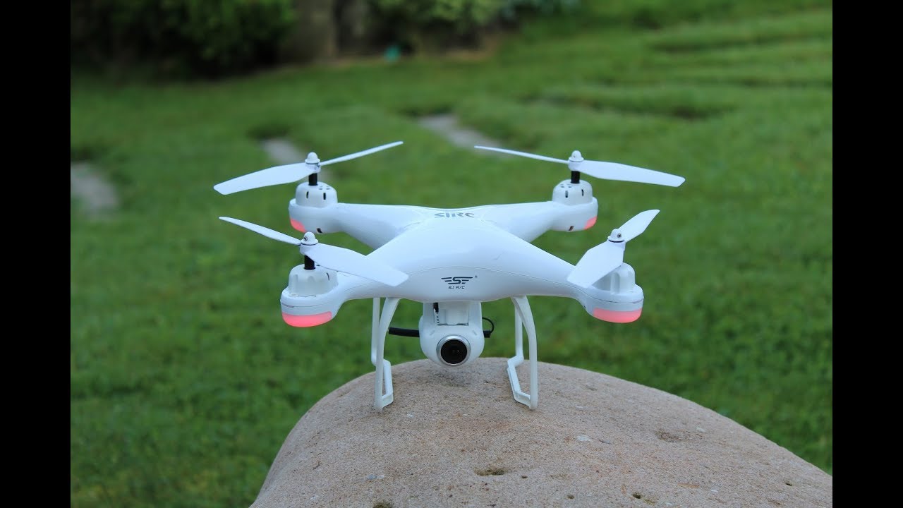 SJRC S20W REVIEW,TEST ,VOL, PROMETTEUR ,BANGGOOD