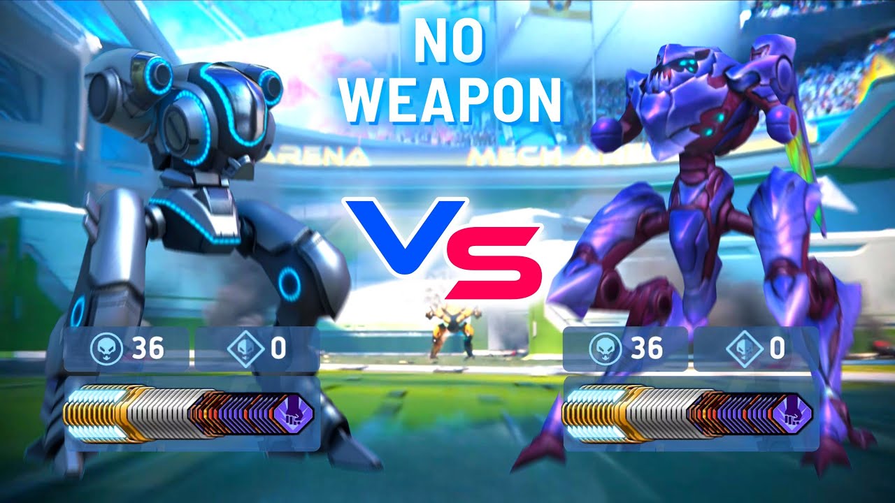 Lacewing vs Cheetah - No Weapon - Mech Arena