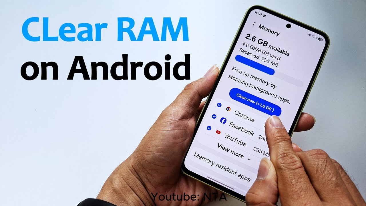 Clear RAM on your Android Phone