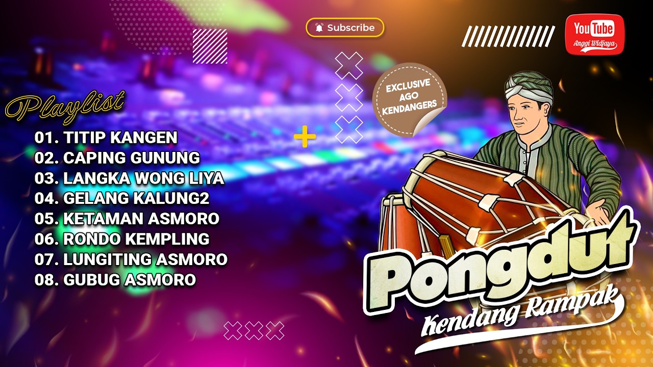 KOLEKSI MP3 16 - FULL ALBUM PONGDUT KENDANG RAMPAK TERBARU DANGDUT CAMPURSARI