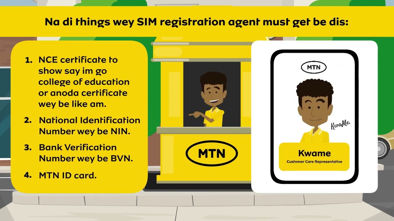 SIM CARD REGISTRATION.M.T.N