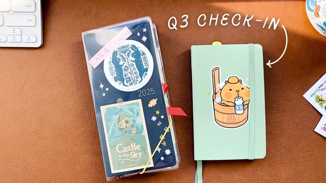 Planner + Journal Check-In 📚 Hobonichi Weeks, Pocket Notebooks Flip-Through