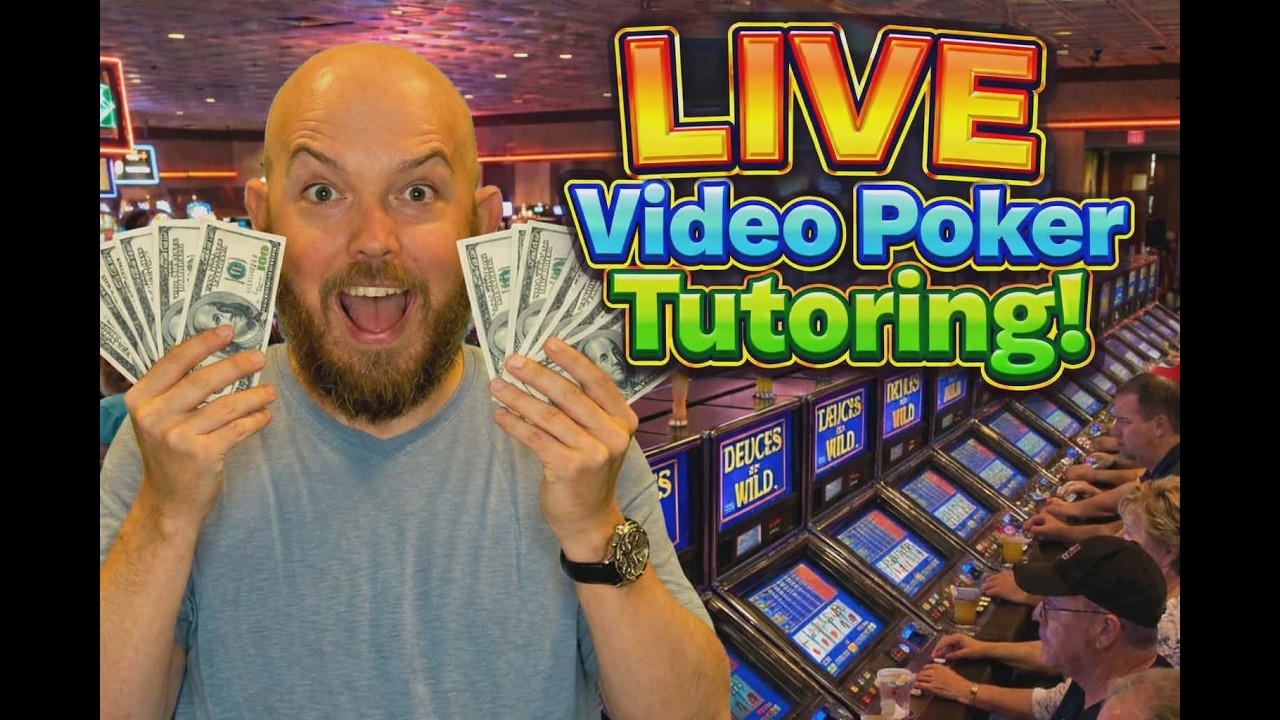 Learn How to Play Video Poker the RIGHT Way (Live Teaching Session)