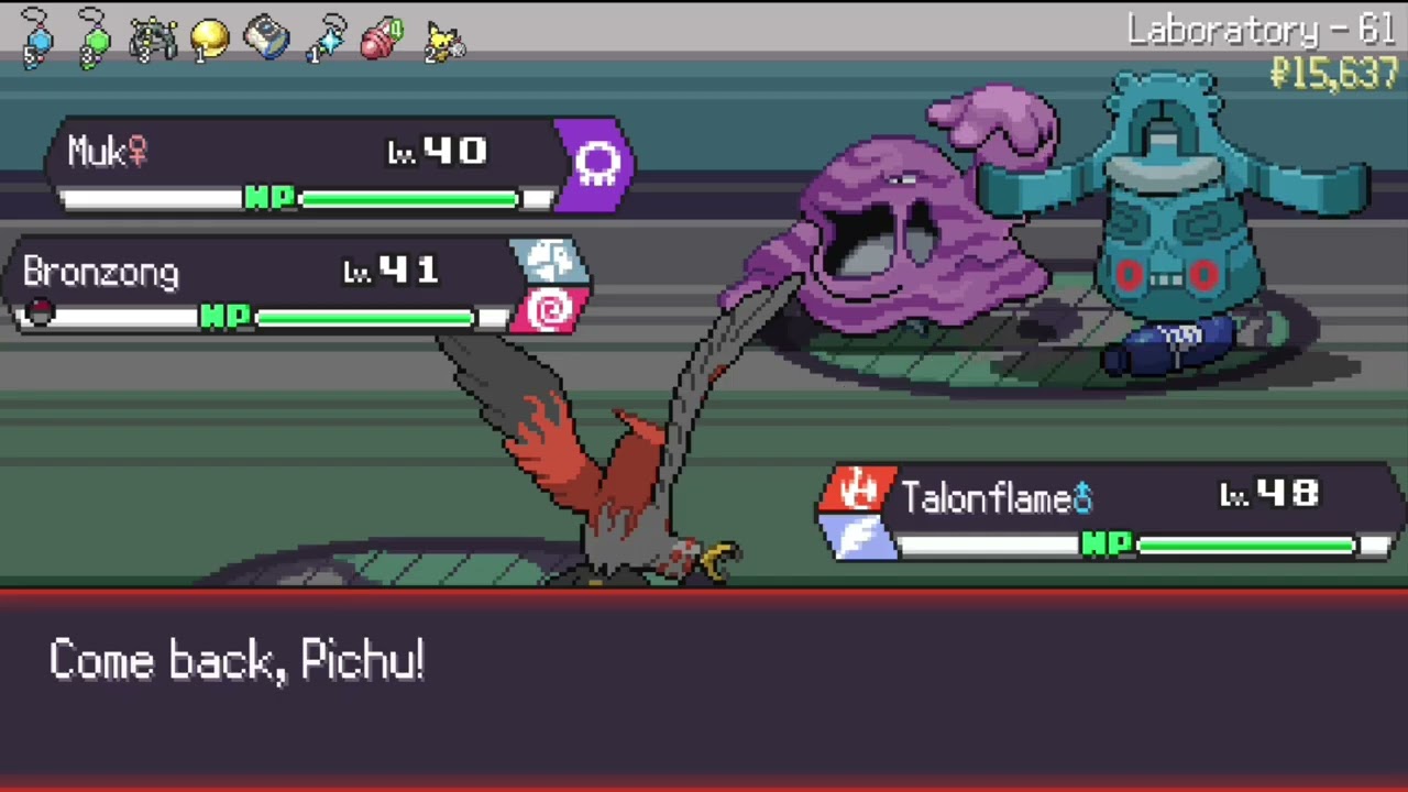 Pokerogue Challenge Ran #pokemon gamar 