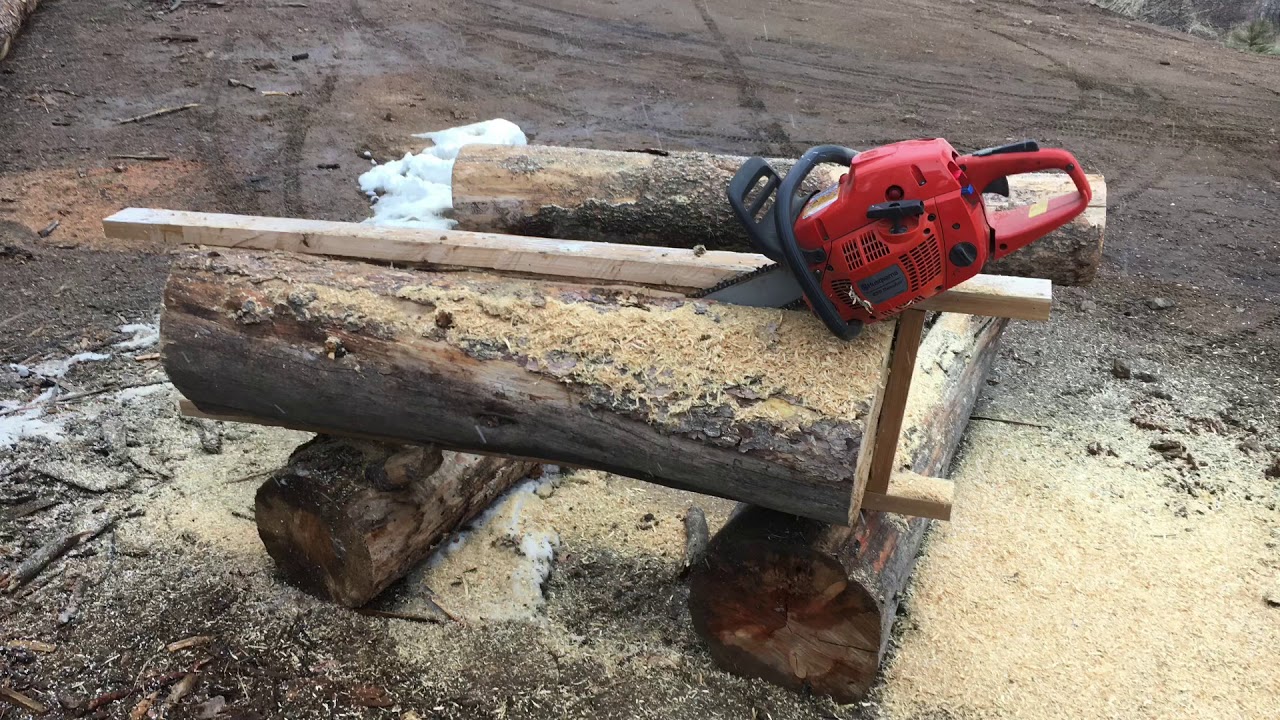 Log Staircase DIY Part 1
