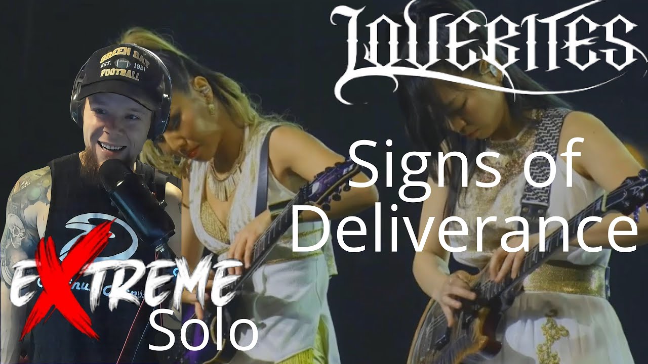 With the overhand! Lovebites, Signs of Deliverance.