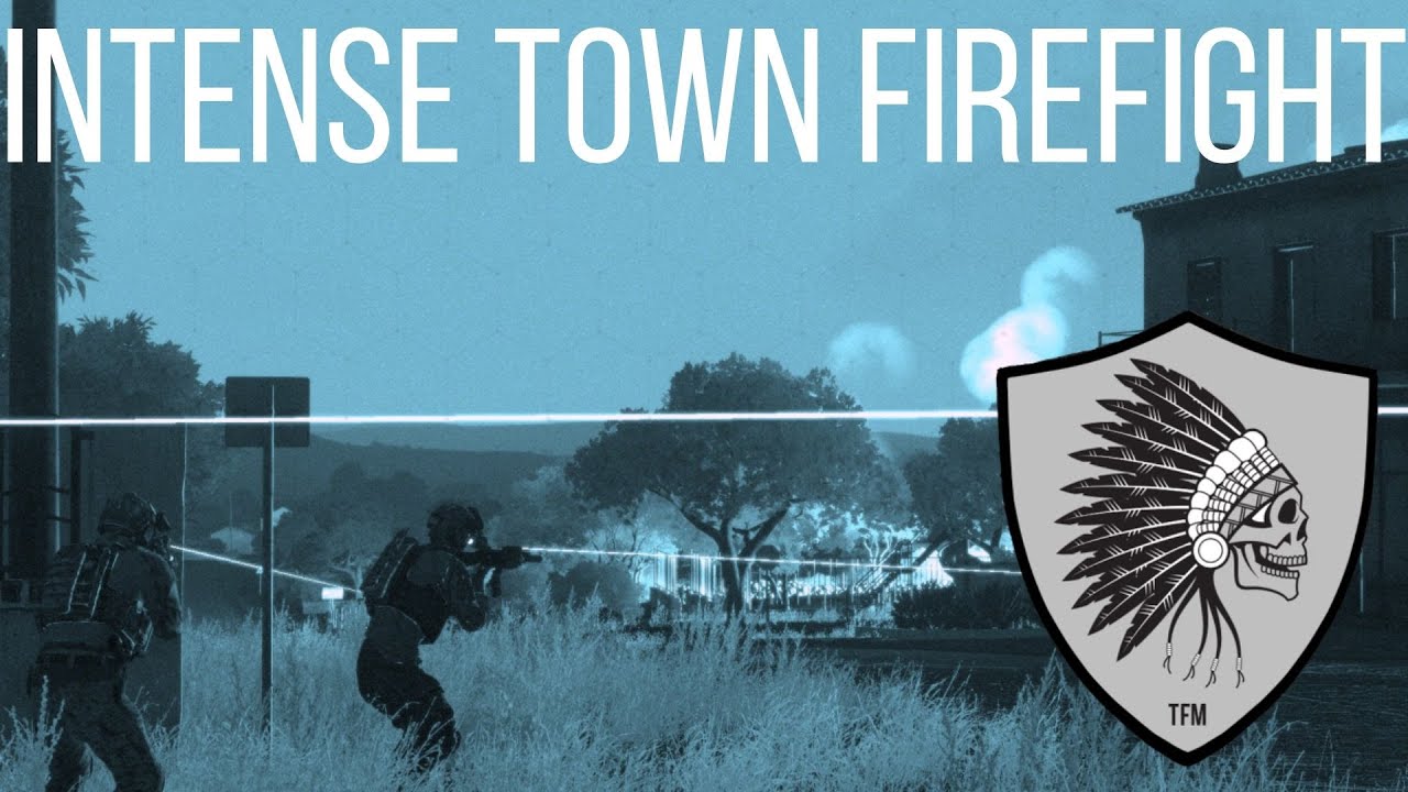 Intense Town Firefight | Task Force Mohawk | ARMA 3 Tactical Gameplay