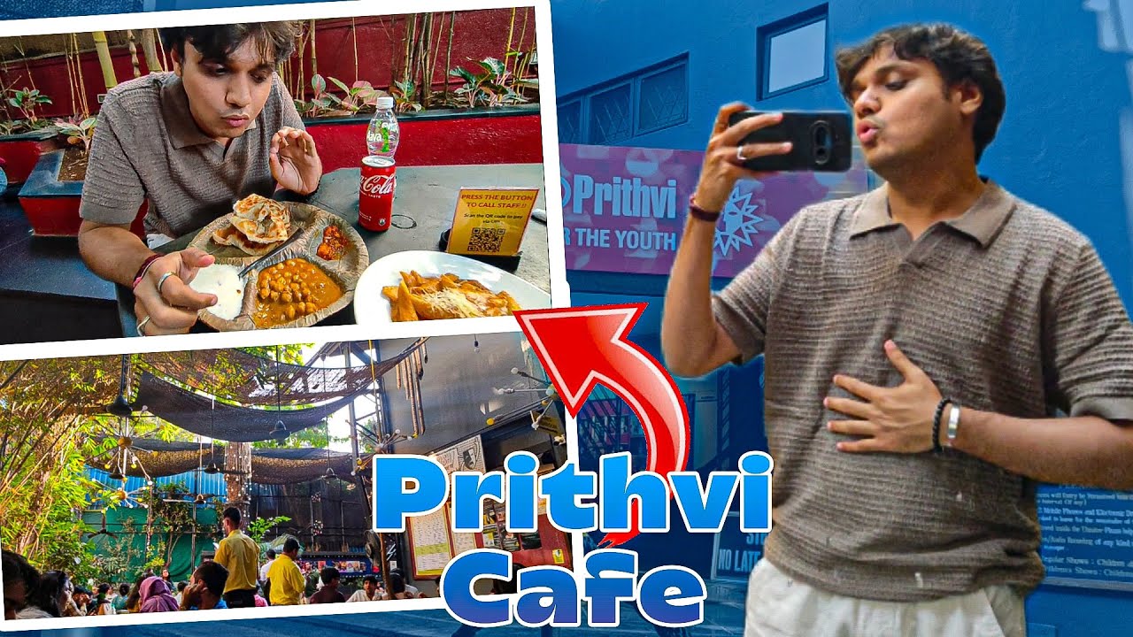 Mumbai’s Most Famous Cafe 😱 Full Prithvi Cafe Experience & Bill Reveal😬