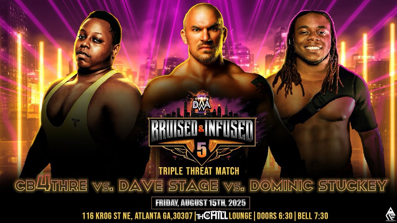 Bruised & Infused 5 - Cb4Three vs Dave Stage vs  Dominik Stuckey 