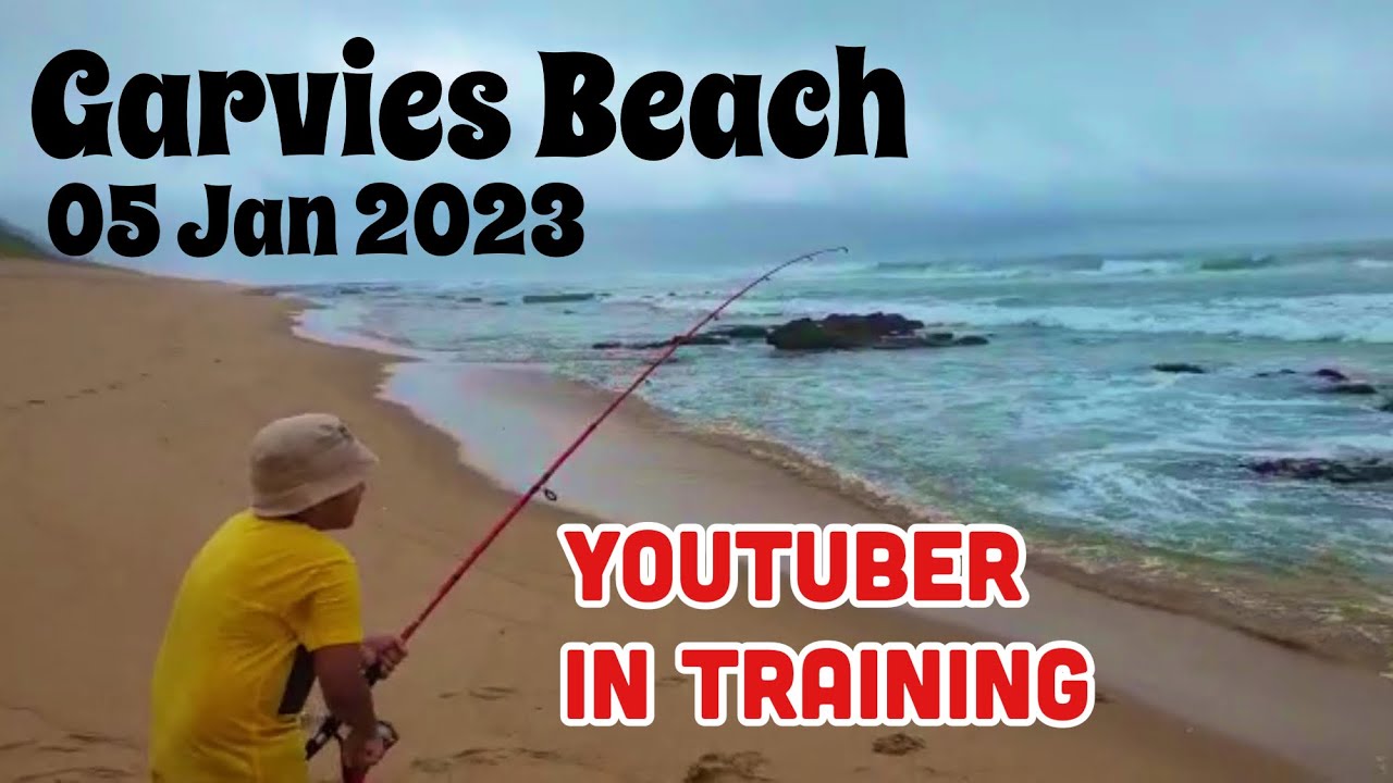 Youtuber in Training at Garvies Beach #fishing 05 Jan 2023