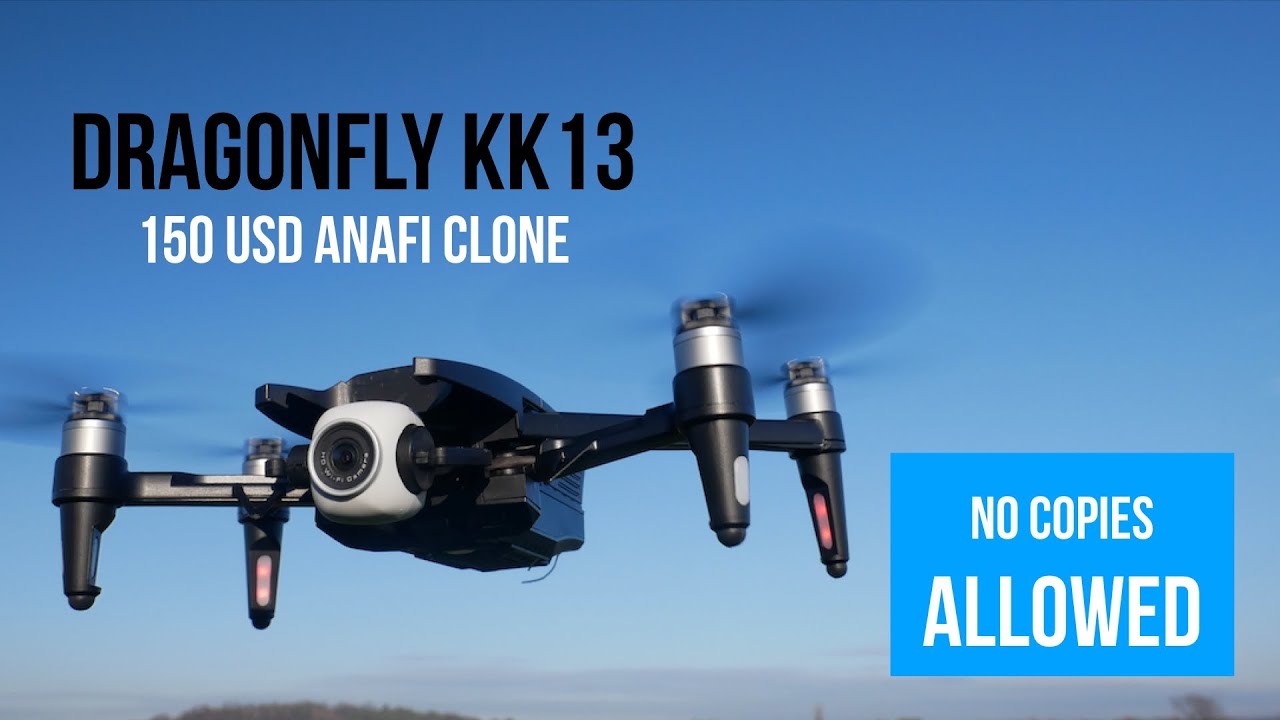 DragonFly KK13 || Prawie.... Jak Parrot Anafi || Czy Warto Go Kupić?