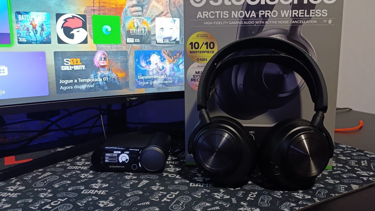Unboxing STEELSERIES ARCTIS NOVA PRO WIRELESS (Vers&atilde;o XBOX) PT-BR