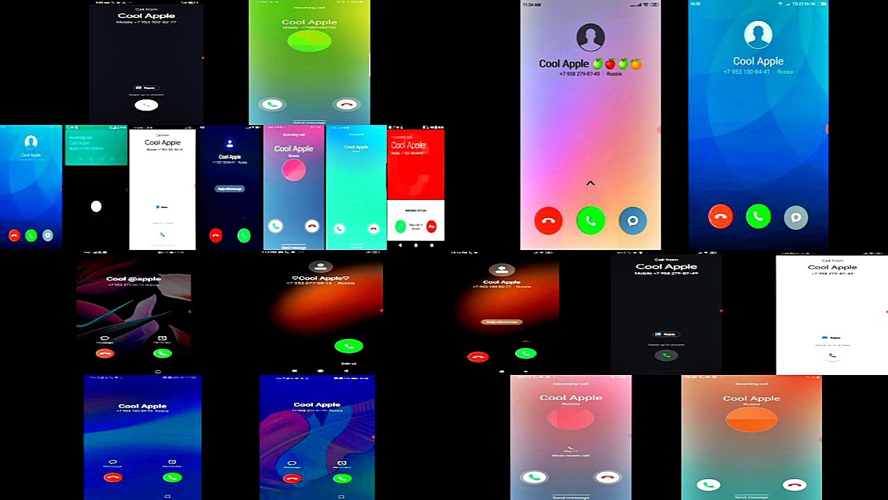 Very Big mix / Only screen recordings calls