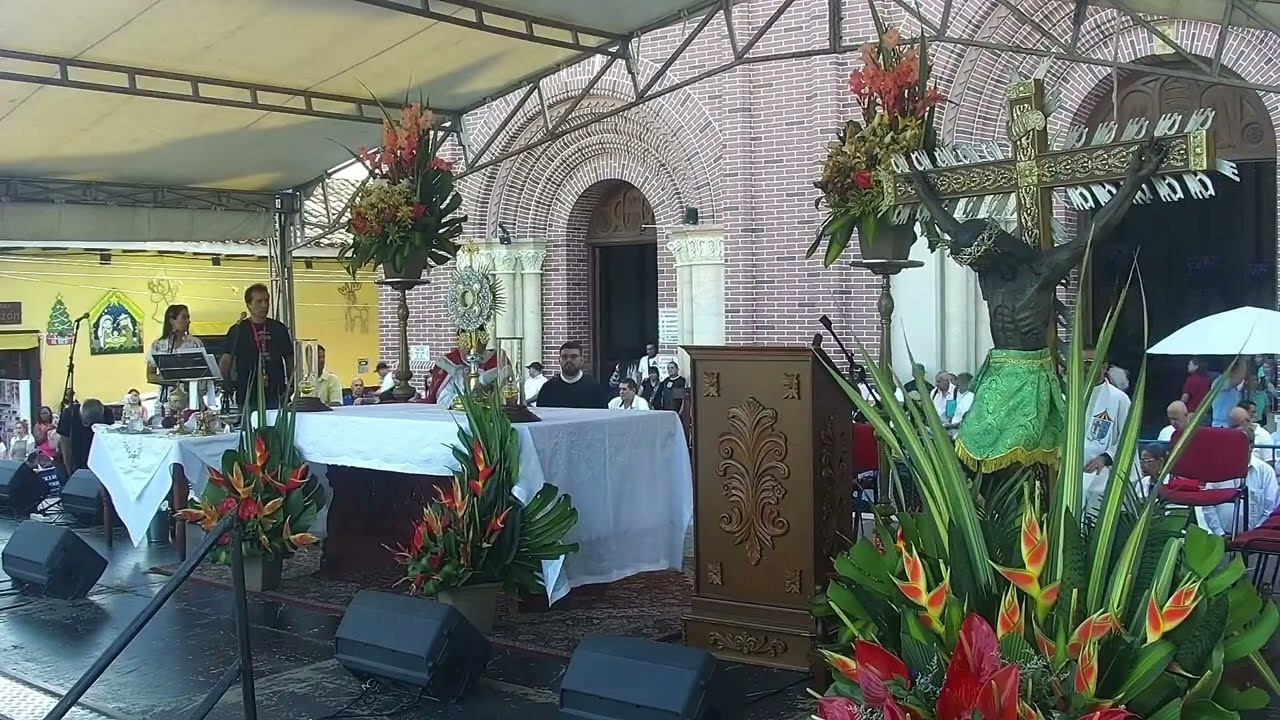 Exposición y Eucaristía martes 14 de enero de 2025-10:00 a.m  Basílica Señor de los Milagros de Buga