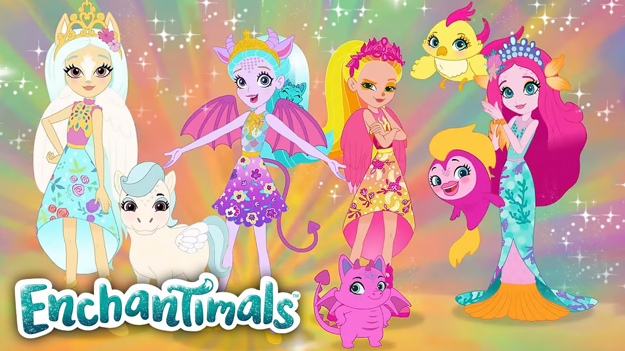 Enchantimals en Français | Les meilleurs moments d'un sauvetage royal ! | Dessin Animé Enchantimals